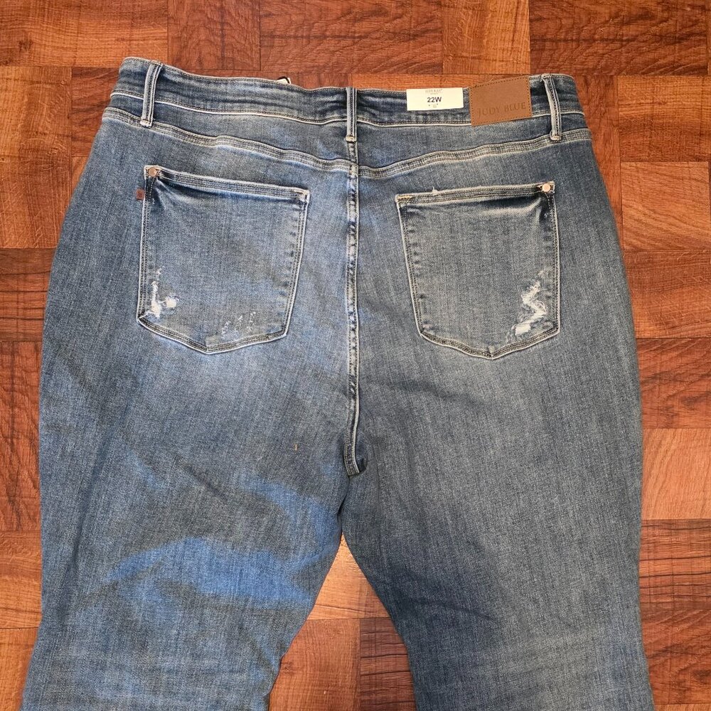 Judy Blue $74 High Waist Boot Cut Jeans Sz 22W NIB! - Picture 4 of 5